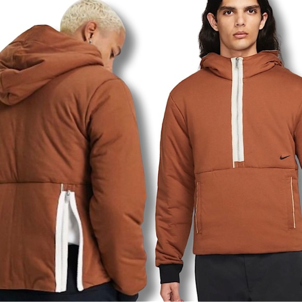 Nike Sportswear Essentials+ Therma-FIT 1/2 Zip Hooded Fleece DJ9777-204